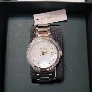 NWT GOMELSKY by Shinola Stainless Steel Watch MOP Face Gold Dial & Markers Shinola Two-Tone Gomelsky Watch 36mm - Ann main image 3
